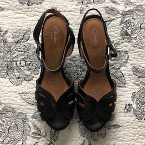 Clark’s Artisan Amelia Wedge Heels